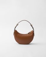 Prada Arqué Small Leather Shoulder Bag - Image 5